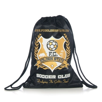F.C. Golden State Drawstring Bag - Black
